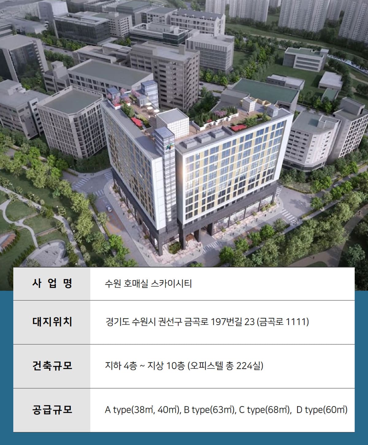 수원 호매실 스카이시티
